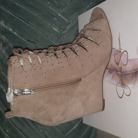 Jessica Simpson Wedge Booties - Picture 3 of 7